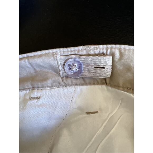 Old Navy Pants Women's 14 Plus Khaki Chino Straight Built In Flex Preppy Office - Picture 7 of 10